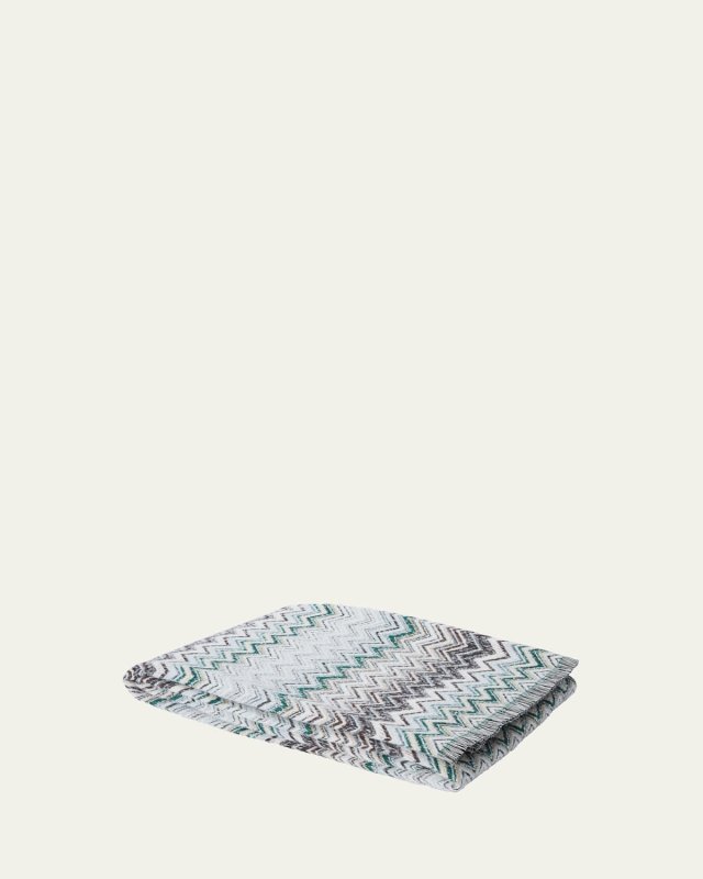 Forest Chevron Throw